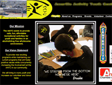 Tablet Screenshot of amarilloyouth.org